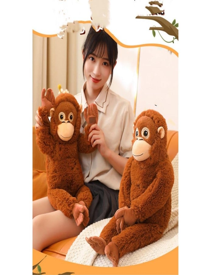 OUKEYI The Gorilla Stuffed Animal, Gifts for Kids, Wild Zoo Animals, Gorilla Plush Toy 12 inches - Image 4